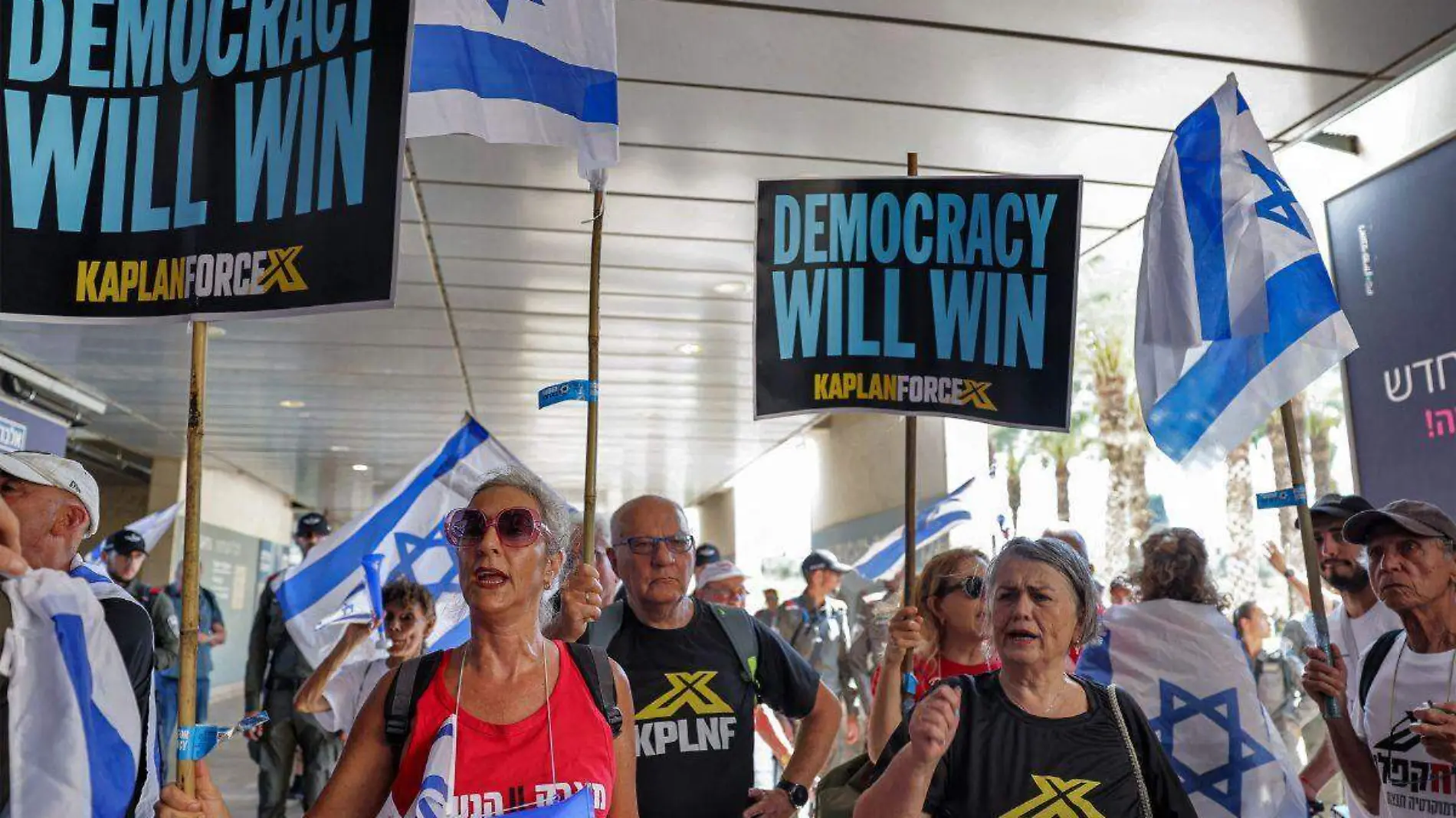 Intentan tomar el aeropuerto de Tel Aviv en protesta contra reforma judicial en Israel